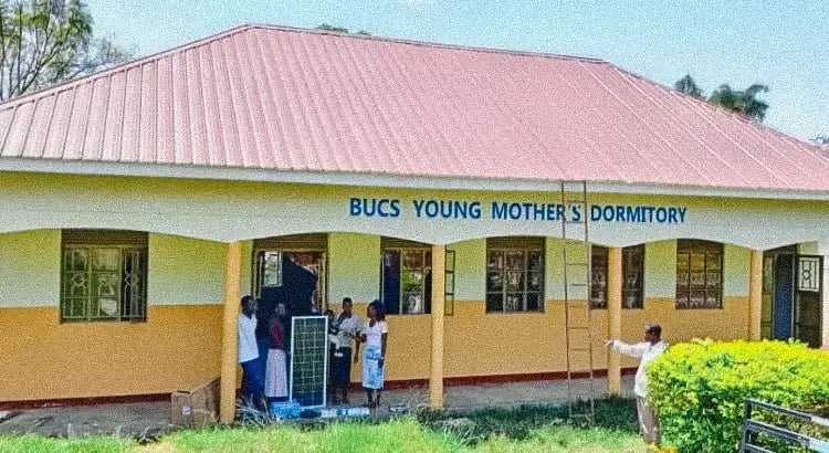 Das BUCS Young Mother's Dormitory von außen