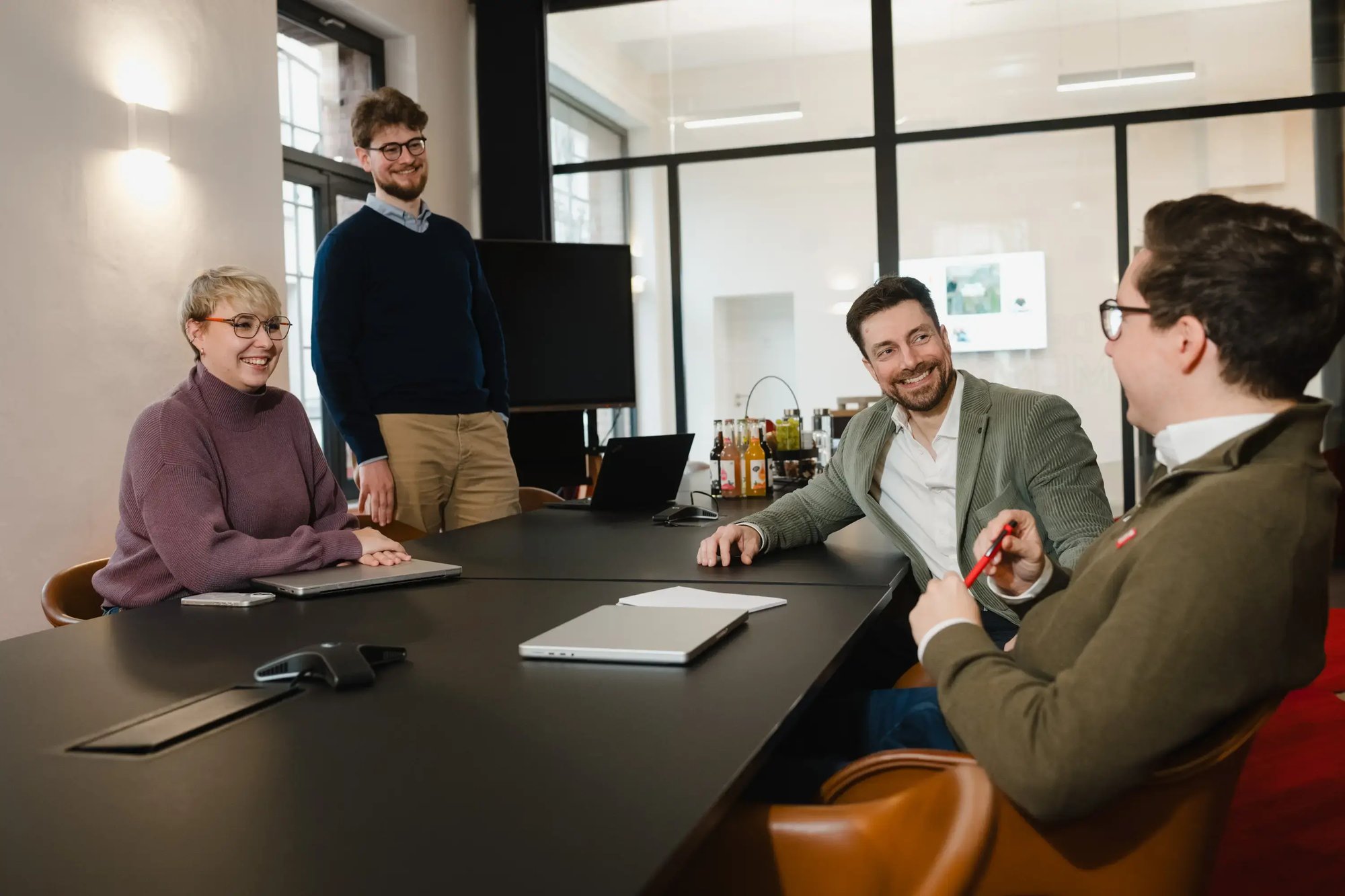 Ein Meeting zum Thema Security for Endpoint und Microsoft-Identitäten