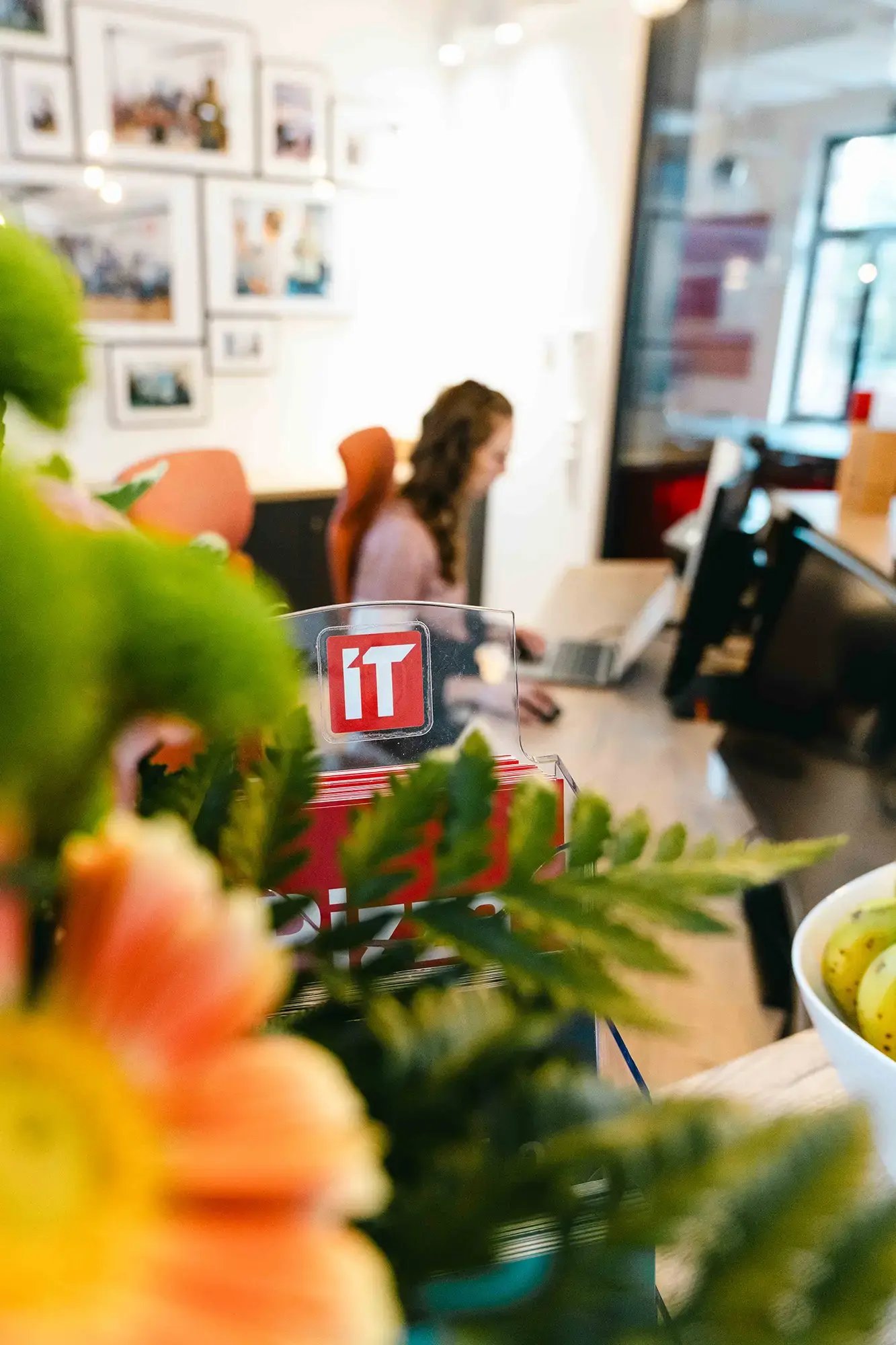 Der Empfangsbereich bei BUCS IT