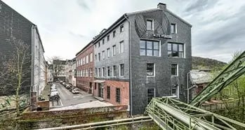 Die Alte Weberei in Wuppertal von außen