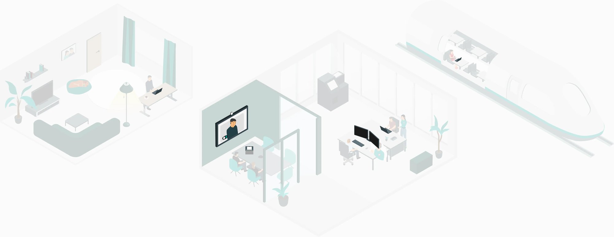 Eine Illustration der hochwertigen BUCS IT Ausstattung