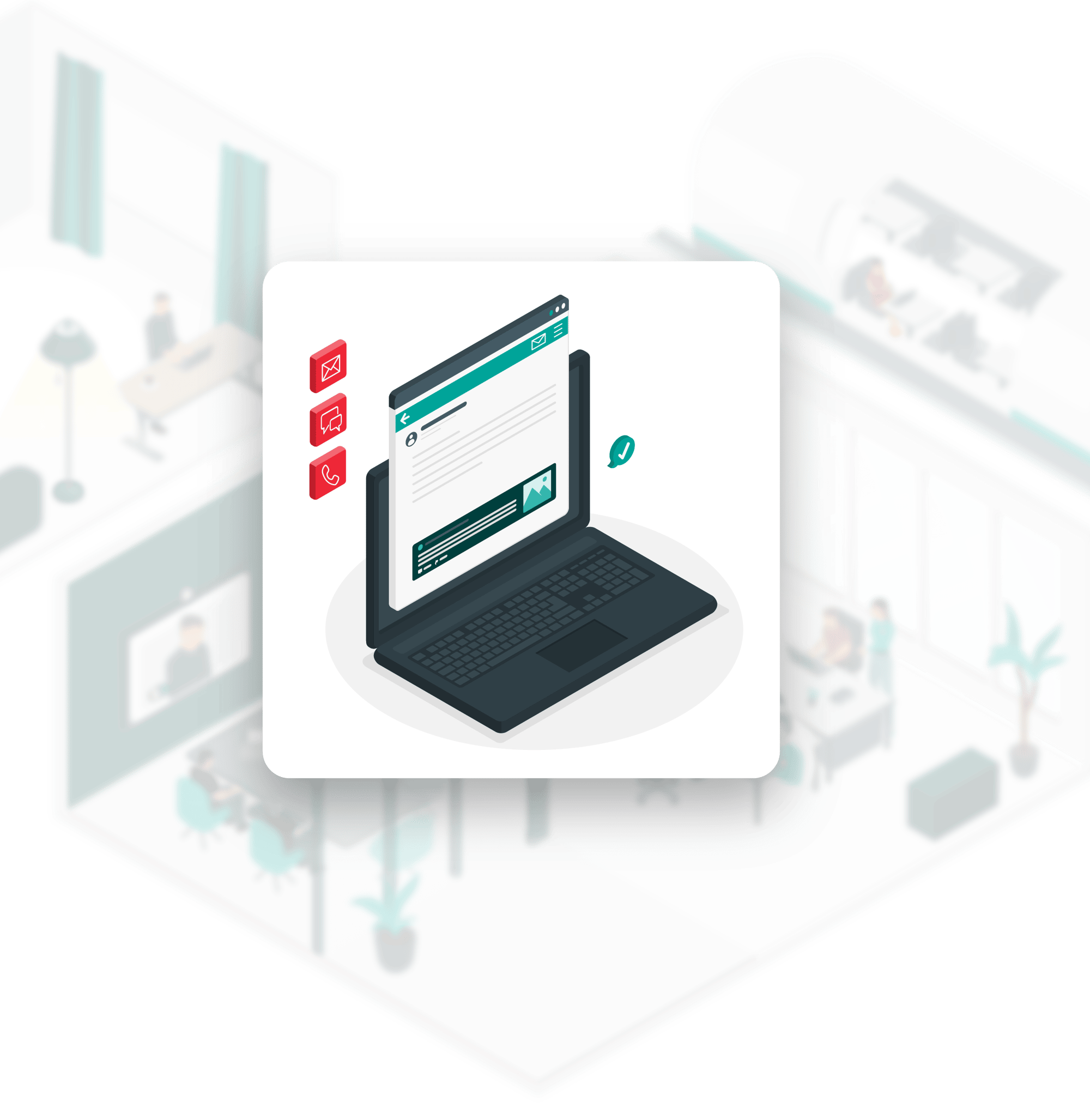 Eine Illustration des BUCS IT E-Mail Signature Service