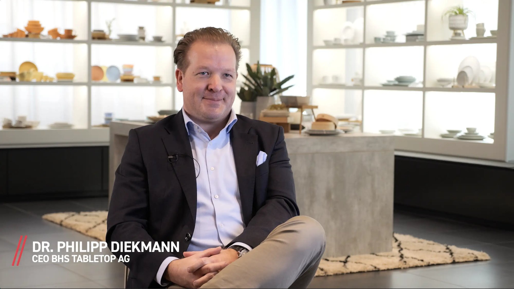 Interview mit Dr. Diekmann von der BHS tabletop AG